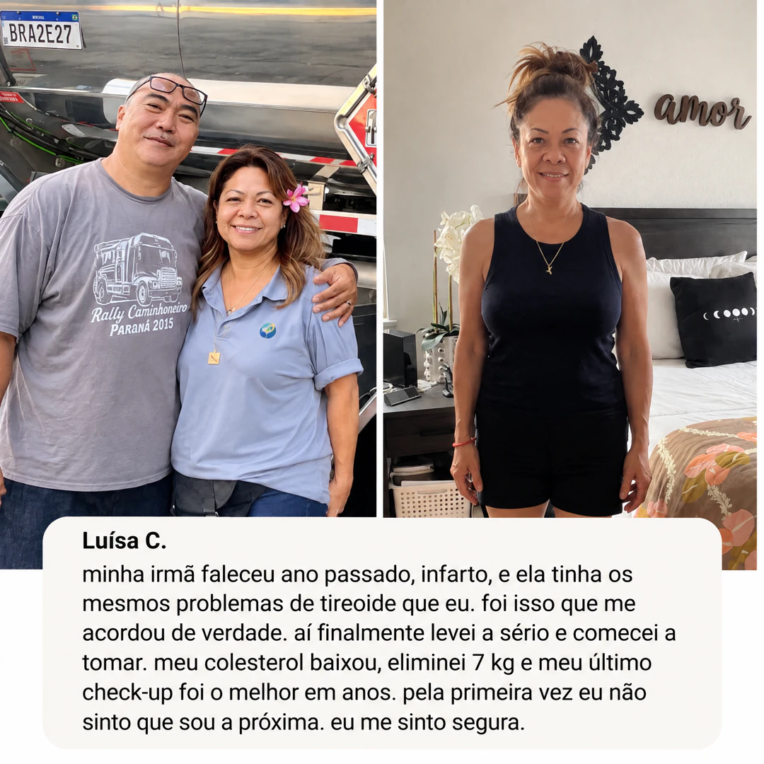 Antes e depois de uma cliente