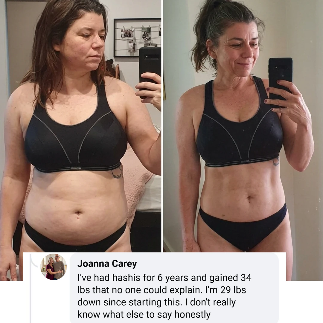 Antes e depois de uma cliente
